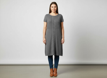 sukienki sweterkowe plus size: Monari, Сукня жіноча, розмір XL