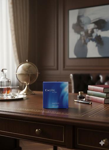 dima bilan excite: EXCITE for him by Oriflame — туалетная вода для мужчин в фирменном — 5