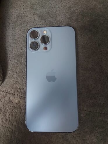 iphone 11 qiymeti ikinci el: IPhone 13 Pro Max, 128 GB, Blue Titanium
