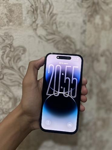 note 14: IPhone 14 Pro, Б/у, 256 ГБ, Черный, Чехол, 100 % — 1