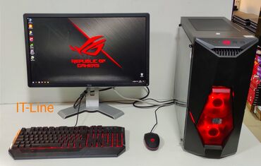 gtx 1050 ti бишкек in Кыргызстан | СТОЛ КОМПЬЮТЕРЛЕРИ, ЖУМУШ СТАНЦИЯЛАРЫ: Игровой компьютер в полном комплекте для любых задач.LGA Asus P8H67