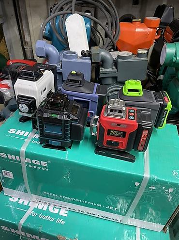 Лазерные уровни: Лазерные уровни (мультилинейные, зелёный луч), аккумуляторные По — 2