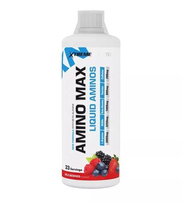Спортивные сумки: Amino mayə formada - 33 porsiya Xtreme Amino Max 1000 ml(1 litr) -