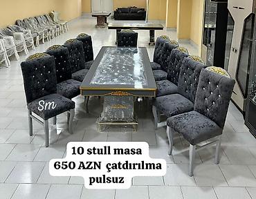 Qonaq otağı üçün, Yeni, Açılmayan, Dördbucaq masa