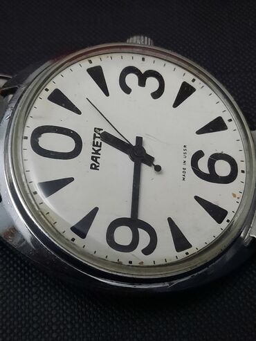saat boutique: İşlənmiş, Qol saatı, Vostok, rəng - Gümüşü