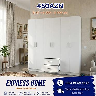 Yeni, 5 qapı, Siyirməli, Açılan, Düz dolab lalafo.az -da Yeni, 5 qapı, Siyirməli, Açılan, Düz dolab