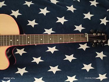 Акустические гитары: Akustik gitara + portativ səs sistemi dəsti Gitara: - Brend: IRIN - — 6