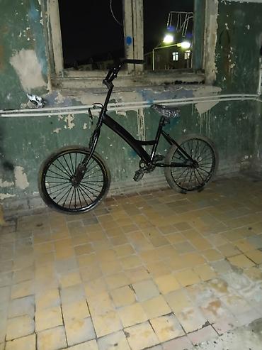 mini velosiped: Şəhər gəzintisi üçün yığılmış unikal dizaynlı velosiped - Rəng: qara — 1