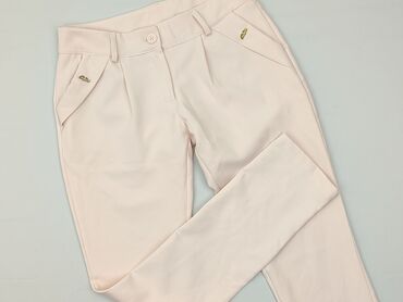 ubrania w stylu lat 80: Material trousers for women, size S