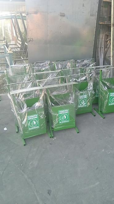 Мусорные баки, контейнеры: Контейнер для раздельного сбора отходов, уличный/интерьерный — 7