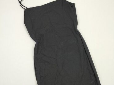 czarna prosta sukienki: Sukienka, S, stan - Dobry