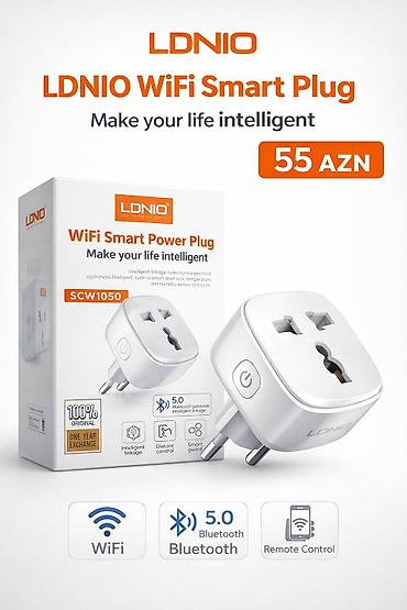 Rozetkalar: LDNIO WiFi Smart Plug (SCW1050) - Ağıllı priz: məişət cihazlarını — 1
