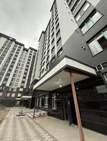 ала арча отель: 2 комнаты, 58 м², Элитка, 13 этаж, ПСО (под самоотделку)