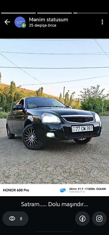 masın satışı: Avtomobil: Qara rəngli sedan (AZ nömrə nişanı 77 CM 391) — 9