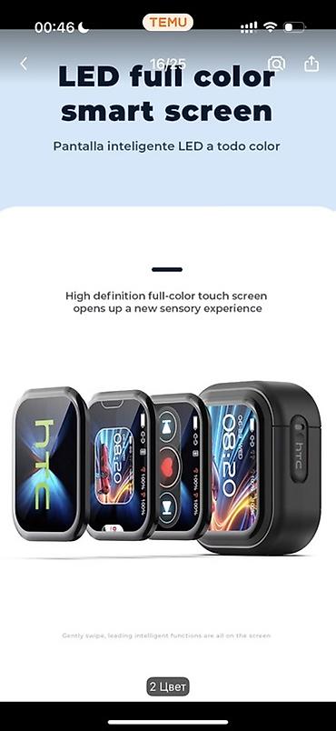 аккумулятор bluetooth: TWS simsiz qulaqlıq + displeyli şarj qabı - Ultra uzun batareya ömrü — 8