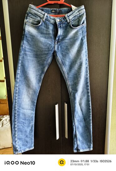 Şalvarlar: Yarım klassik Şalvar, Zara, rəng - Göy — 12