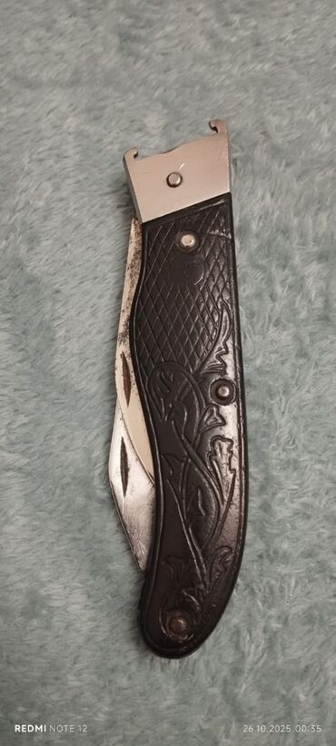 охотничий ножи: Бычак, Аңчылык, Колдонулган