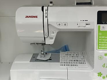 Швейные машины: Швейная машина Janome, Электромеханическая, Автомат — 3