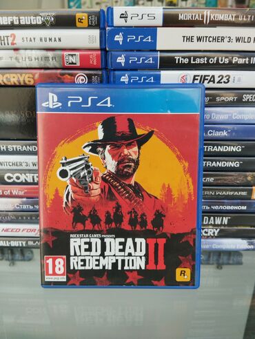 rdr 2: PlayStation 4/5 üçün Red dead redeption 2 oyun diski 🔵Əhmədli