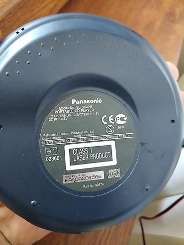 IPod və MP3 pleyerlər: Panasonic SL-SX428 mp 3 player tam işlək vəziyyətdədir təmiz Yapon — 2