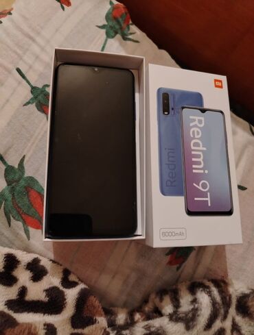 xiaomi mi4 3 64gb white: Xiaomi Redmi 9T, 128 GB, rəng - Göy, 
 Barmaq izi