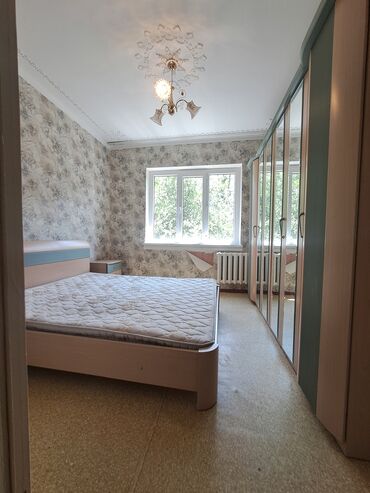 снять квартиру на долгий срок в бишкеке ок: 3 бөлмө, 61 кв. м, 105-серия, 4 кабат, Эски ремонт