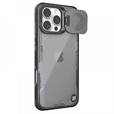 Maske i futrole za telefone: Maska Nillkin Ice blade Prop za iPhone 16 Pro Max 6.9 crna. Uz brzu — 3