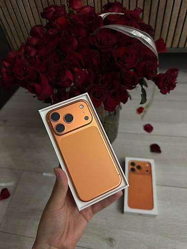 IPhone 17 Pro, Б/у, 512 ГБ, Оранжевый, Коробка, 92 %