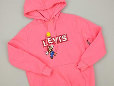 niebieska bluza h: Levi’s, Bluza z kapturem damska, rozmiar S — 1