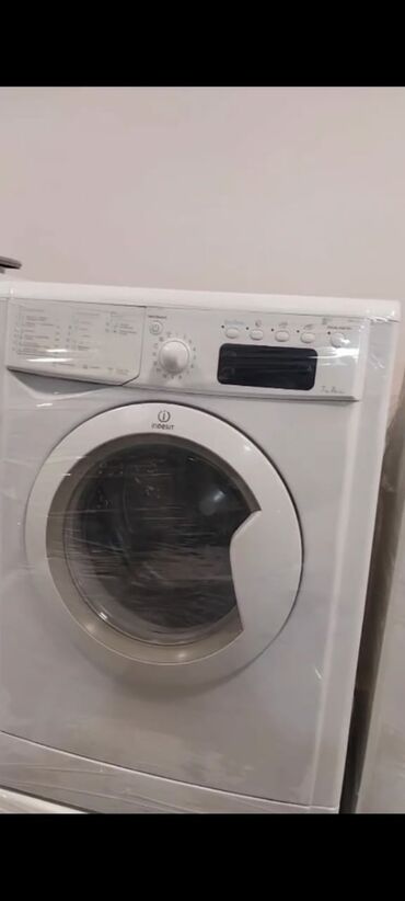 Индивидуальный уход: Стиральная машина Indesit, 7 кг, Б/у, Автоматические, Есть сушка, Платная доставка