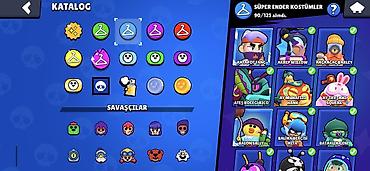 Digər oyun və konsollar: Brawl Stars hesab məlumatları: Nadir skinlər: 103-dən 94-ü İfrat -da lalafo.az — 10 Digər oyun və konsollar: Brawl Stars hesab məlumatları: Nadir skinlər: 103-dən 94-ü İfrat — 10