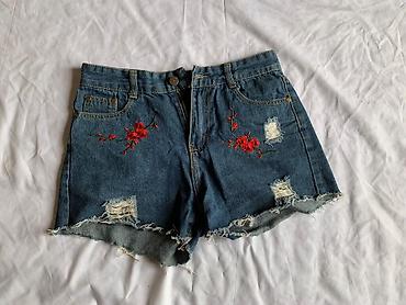 Джинсы: Мужские джинсы, S, M, L, Jordan, Б/у, цвет - Белый, Самовывоз — 59