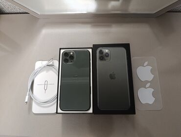 kontakt home iphone xs qiymeti: IPhone 11 Pro, 64 GB, Matte Midnight Green, Face ID