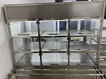 Линии раздачи: Линия раздачи для столовой/кафетерия из нержавеющей стали — 4