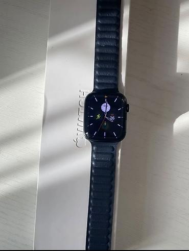 Акылдуу сааттар: Apple Watch 9 (серия с прямоугольным дисплеем 45 мм, корпус темно — 1