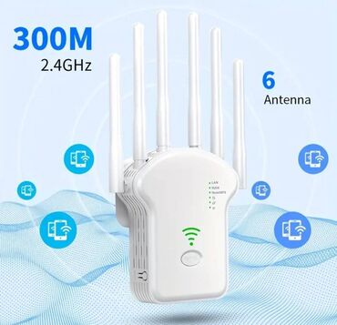 Modemlər və şəbəkə avadanlıqları: Wifi siqnal guclendiriciler OEKE firmasi 1200Mbps Dual Band Wi-Fi — 14