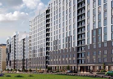 nova city: 2 комнаты, 73 м², Южная Магистраль Элитка, 7 этаж, ПСО (под самоотделку) — 1