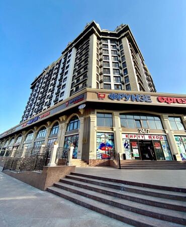 строительный рынок бишкек: Сдаю Торговое место, В жилом доме, 166 м² Не действующий, С ремонтом, Вода, Канализация, Отопление, Отдельный вход, 1 линия, Кондиционер
