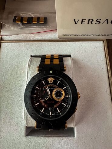 Qol saatı, Versace, rəng - Qara