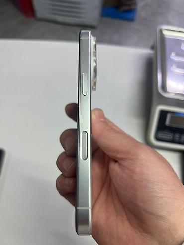 Apple iPhone: IPhone 16 Pro, Б/у, 256 ГБ, White Titanium, 92 % — 4