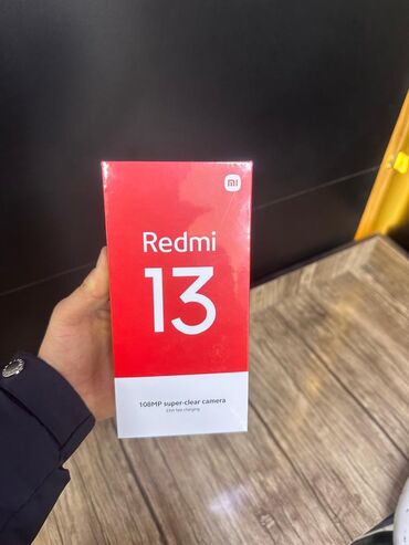 Redmi: Redmi, Redmi 13, Новый, 256 ГБ, цвет - Черный, 2 SIM