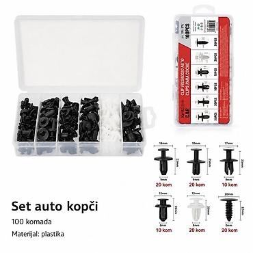 KMT auto kopča 2001066-A Set plastičnih kopči i pričvršćivača za na lalafo.rs KMT auto kopča 2001066-A Set plastičnih kopči i pričvršćivača za
