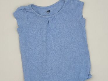 sukienki dla dziewczynki 86: T-shirt, H&M, 1.5-2 years, 86-92 cm, condition - Very good