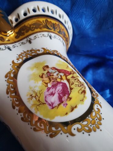 Ostali kućni dekor: Vaza,korpa nova vintaz Lordshade porcelan. Perfektan profesionalni — 14