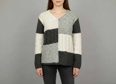 sweter oversize: Bonita, Sweter damski, rozmiar L