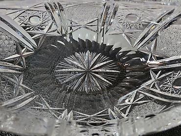 tiffany glasses: Bombonijera kristal kraljevski rad bohemija iz 70ih godina. Ceska — 7