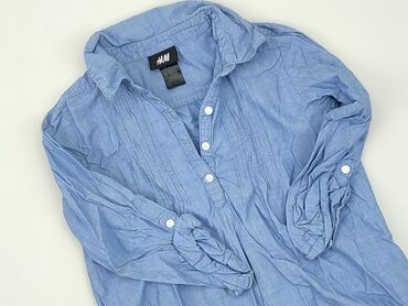 hm spodnie skorzane: Shirt 5-6 years, condition - Good, pattern - Monochromatic, color - Blue