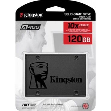 Жесткие диски, переносные винчестеры: Накопитель, Б/у, Kingston, SSD, 128 ГБ, 2.5"