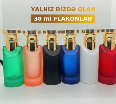 Sifarişlə vitrinlər: 5 ədəd istədiyiviz hər ətir 30 ml qabda 55 azn