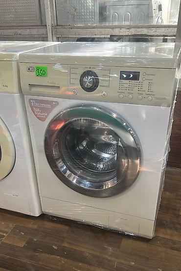 LG önyükləməli paltaryuyan maşın - Yük tutumu: 6 kq (üzərində “Узкая